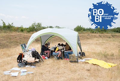 Unterwegs mit dem Bonner Biodiversitäts-Mobil